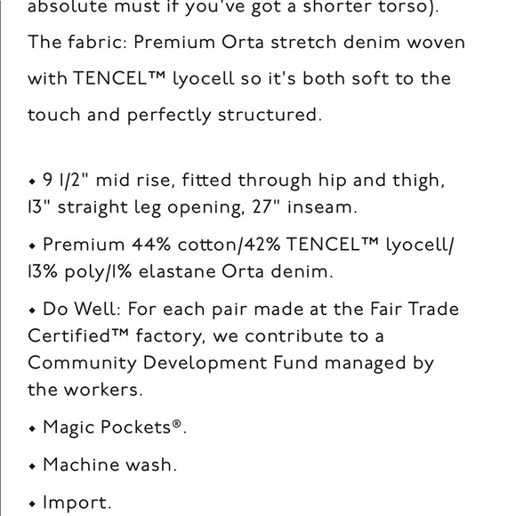 Madewell mid-rise stovepipe jeans leman wash - Picture 3 of 7